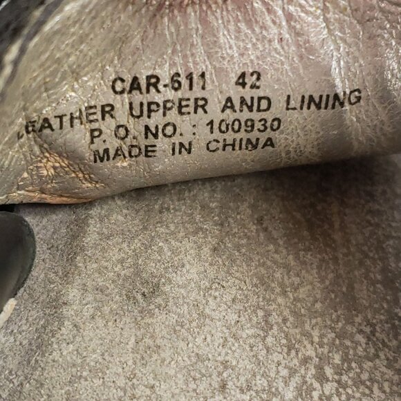 Alegria Womens Size 11.5 Black Leather Rhinestone Embellished Slide Sandals - Picture 8 of 8